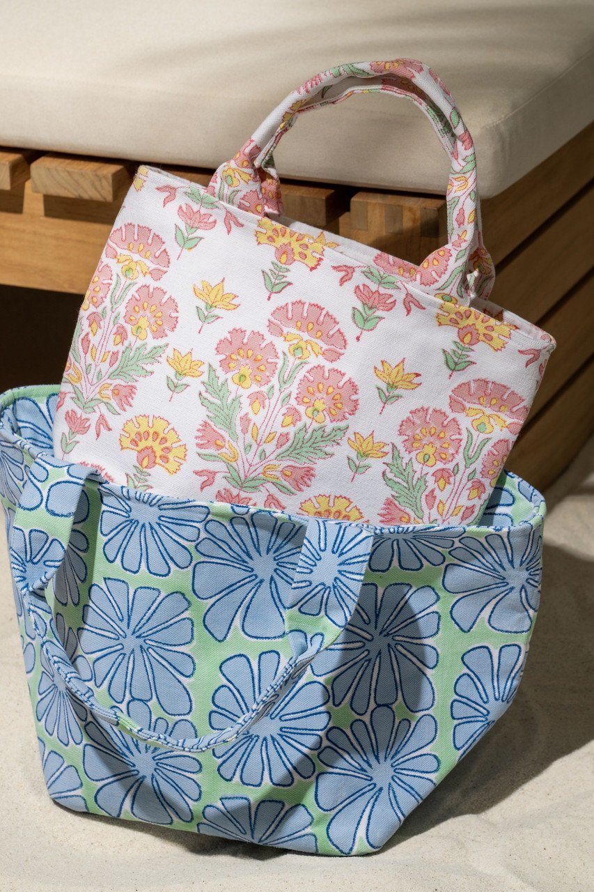 【エスゼット ブロックプリント/SZ Blockprints】のLISBON TOTE TROPICAL トートバッグ 大人の最旬トレンドファッション＆コーディネート founy(ファウニー) 　ファッション　Fashion　レディースファッション　Fashion for Women　バッグ　Bags　フォルム　Silhouette, Form　プリント　Print, Printed Pattern　夏　Summer　新作・新入荷　New Arrivals / New In　春　Spring　S/S・春夏　SS, Spring/Summer, Warm Season　other-2|ID: prp329100004992312 ipo3291000000037387584