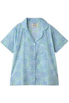 【エスゼット ブロックプリント/SZ Blockprints】のTOMMY TOP TROPICAL シャツ ライトブルー|ID: prp329100004992314 ipo3291000000037387597