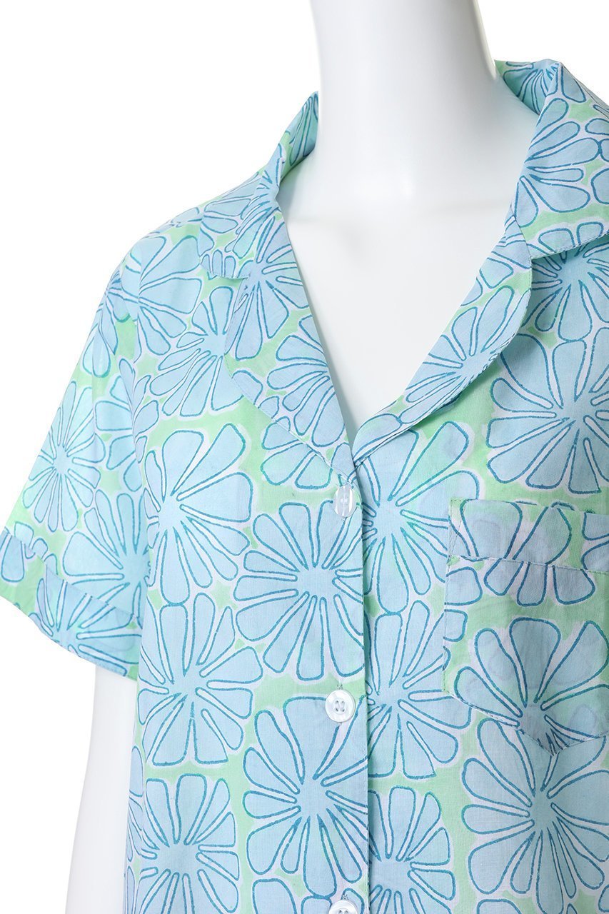 【エスゼット ブロックプリント/SZ Blockprints】のTOMMY TOP TROPICAL シャツ 大人の最旬トレンドファッション＆コーディネート founy(ファウニー) 　ファッション　Fashion　レディースファッション　Fashion for Women　トップス・カットソー　Cut & Sew Tops　シャツ・ブラウス・オフィスカジュアル　Elegant Blouses & Button-Ups　ショート　Short, Short Length　スリーブ　Sleeve, Long Sleeve / Short Sleeve　バランス　Balance, Style Balance　プリント　Print, Printed Pattern　ボックス　Boxy, Box Shape　ボトム　Bottoms, Lower Wear　リラックス　Relax, Relaxed Fit　エレガント 上品　Elegant　夏　Summer　新作・新入荷　New Arrivals / New In　other-5|ID: prp329100004992314 ipo3291000000037387601