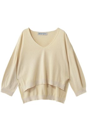 【ミディウミ/MidiUmi】のBOTANICAL DYE knit PO プルオーバー 大人の最旬トレンドファッション＆コーディネート founy(ファウニー) ファッション Fashion レディースファッション Fashion for Women トップス・カットソー Cut & Sew Tops ニット Knit Tops & Sweaters カジュアルプルオーバー・ニットトップス Pullovers & Knit Tops / Casual Pullovers ベーシック Basic, Essential リネン Linen, Linen Fabric 新作・新入荷 New Arrivals / New In |ID:prp329100004992320