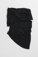 【プランク プロジェクト/PRANK PROJECT】のアシンメトリードレープトップ / Asymmetrical Drape Top 大人の最旬トレンドファッション＆コーディネート founy(ファウニー) ファッション Fashion レディースファッション Fashion for Women トップス・カットソー Cut & Sew Tops シャツ・ブラウス・オフィスカジュアル Elegant Blouses & Button-Ups ロングTシャツ・Tシャツ Longline T-Shirts & Tees カットソー・ベーシックTシャツ Cut-and-Sewn Tops / Stretch Tees & Basics アシンメトリー Asymmetrical Style カットソー Cut and Sewn Top ショート Short, Short Length ストレッチ Stretch, Stretchy Fabric スリーブ Sleeve, Long Sleeve / Short Sleeve ドレープ Drape, Draping Fabric ヘムライン Hemline, Bottom Cut エレガント 上品 Elegant 新作・新入荷 New Arrivals / New In |ID:prp329100004992322
