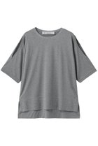 【ルームエイト/Room no.8】のTENCEL ショルダー-スリット Tシャツ グレー|ID: prp329100004992325 ipo3291000000037387684