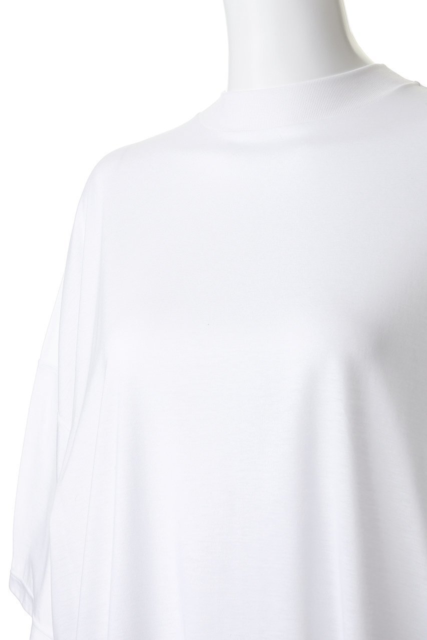 【ルームエイト/Room no.8】のTENCEL モックネック Tシャツ 大人の最旬トレンドファッション＆コーディネート founy(ファウニー) 　ファッション　Fashion　レディースファッション　Fashion for Women　トップス・カットソー　Cut & Sew Tops　シャツ・ブラウス・オフィスカジュアル　Elegant Blouses & Button-Ups　ロングTシャツ・Tシャツ　Longline T-Shirts & Tees　カットソー・ベーシックTシャツ　Cut-and-Sewn Tops / Stretch Tees & Basics　ショート　Short, Short Length　スリーブ　Sleeve, Long Sleeve / Short Sleeve　ベーシック　Basic, Essential　モックネック　Mock Neck, Short Turtleneck　リラックス　Relax, Relaxed Fit　新作・新入荷　New Arrivals / New In　other-5|ID: prp329100004992326 ipo3291000000037387695
