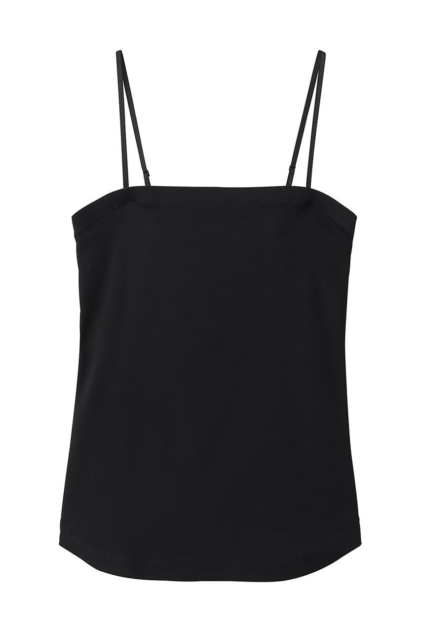 【デパリエ/DEPAREILLE】のSPANDEXジャージーベアトップ インテリア・キッズ・メンズ・レディースファッション・服の通販 founy(ファウニー) 　ファッション　Fashion　レディースファッション　Fashion for Women　トップス・カットソー　Cut & Sew Tops　キャミソール&ノースリーブ　Camisoles & Sleeveless Tops　シャツ・ブラウス・オフィスカジュアル　Elegant Blouses & Button-Ups　ロングTシャツ・Tシャツ　Longline T-Shirts & Tees　カットソー・ベーシックTシャツ　Cut-and-Sewn Tops / Stretch Tees & Basics　おすすめ　Recommended / Our Picks　キャミソール　Camisole, Spaghetti Strap Top　シンプル　Simple, Minimal　ストレッチ　Stretch, Stretchy Fabric　タンク　Tank Top, Sleeveless Top　新作・新入荷　New Arrivals / New In　ブラック|ID: prp329100004992327 ipo3291000000037387698