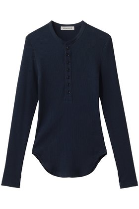 【デパリエ/DEPAREILLE】 オーガニックコットンリブヘンリーネックプルオーバー大人の最旬トレンドファッション＆コーディネート founy(ファウニー) ファッション Fashion レディースファッション Fashion for Women トップス・カットソー Cut & Sew Tops シャツ・ブラウス・オフィスカジュアル Elegant Blouses & Button-Ups ロングTシャツ・Tシャツ Longline T-Shirts & Tees カジュアルプルオーバー・ニットトップス Pullovers & Knit Tops / Casual Pullovers カットソー・ベーシックTシャツ Cut-and-Sewn Tops / Stretch Tees & Basics インナー Innerwear シンプル Simple, Minimal スリーブ Sleeve, Long Sleeve / Short Sleeve ロング Long, Long-Length 新作・新入荷 New Arrivals / New In |ID:prp329100004992328