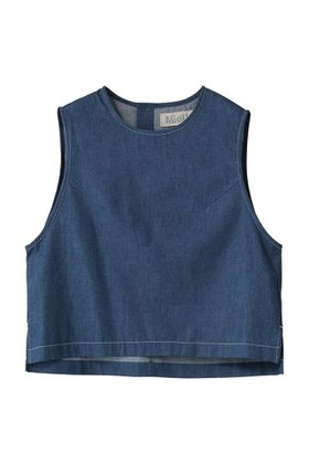 【ミディウミ/MidiUmi】 compact denim vest ベスト大人の最旬トレンドファッション＆コーディネート founy(ファウニー) ファッション Fashion レディースファッション Fashion for Women アウター Coat / Outerwear Collection レディースジャケット・軽アウター Jackets ショート Short, Short Length シンプル Simple, Minimal ジャケット Jacket, Outerwear デニム Denim, Jeans Material トレンド Trend, Trending Now バランス Balance, Style Balance ベスト Vest, Waistcoat ボトム Bottoms, Lower Wear 新作・新入荷 New Arrivals / New In |ID:prp329100004992330