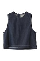 【ミディウミ/MidiUmi】のcompact denim vest ベスト navy|ID: prp329100004992330 ipo3291000000037387718