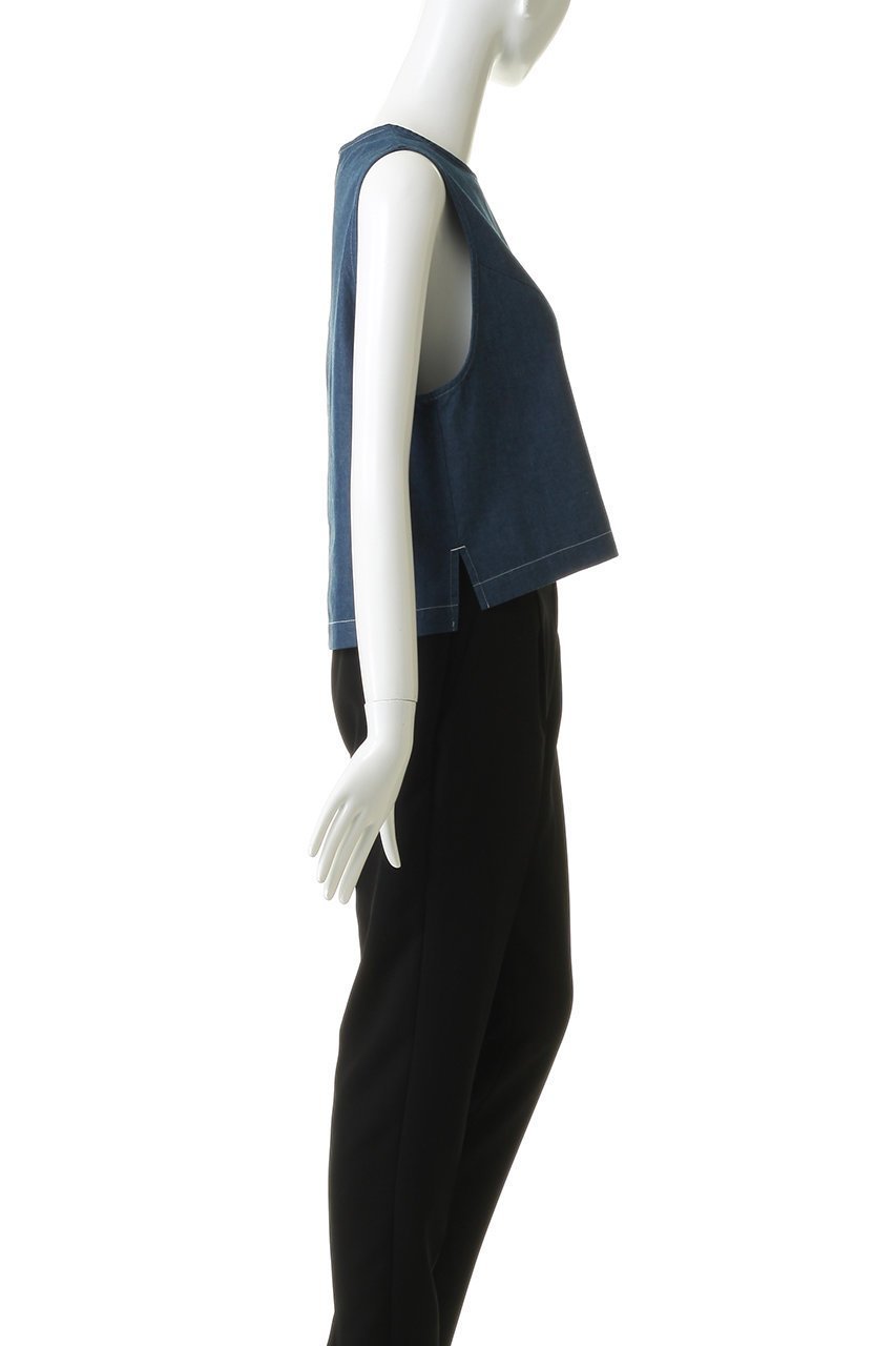 【ミディウミ/MidiUmi】のcompact denim vest ベスト 大人の最旬トレンドファッション＆コーディネート founy(ファウニー) 　ファッション　Fashion　レディースファッション　Fashion for Women　アウター　Coat / Outerwear Collection　レディースジャケット・軽アウター　Jackets　ショート　Short, Short Length　シンプル　Simple, Minimal　ジャケット　Jacket, Outerwear　デニム　Denim, Jeans Material　トレンド　Trend, Trending Now　バランス　Balance, Style Balance　ベスト　Vest, Waistcoat　ボトム　Bottoms, Lower Wear　新作・新入荷　New Arrivals / New In　other-3|ID: prp329100004992330 ipo3291000000037387720