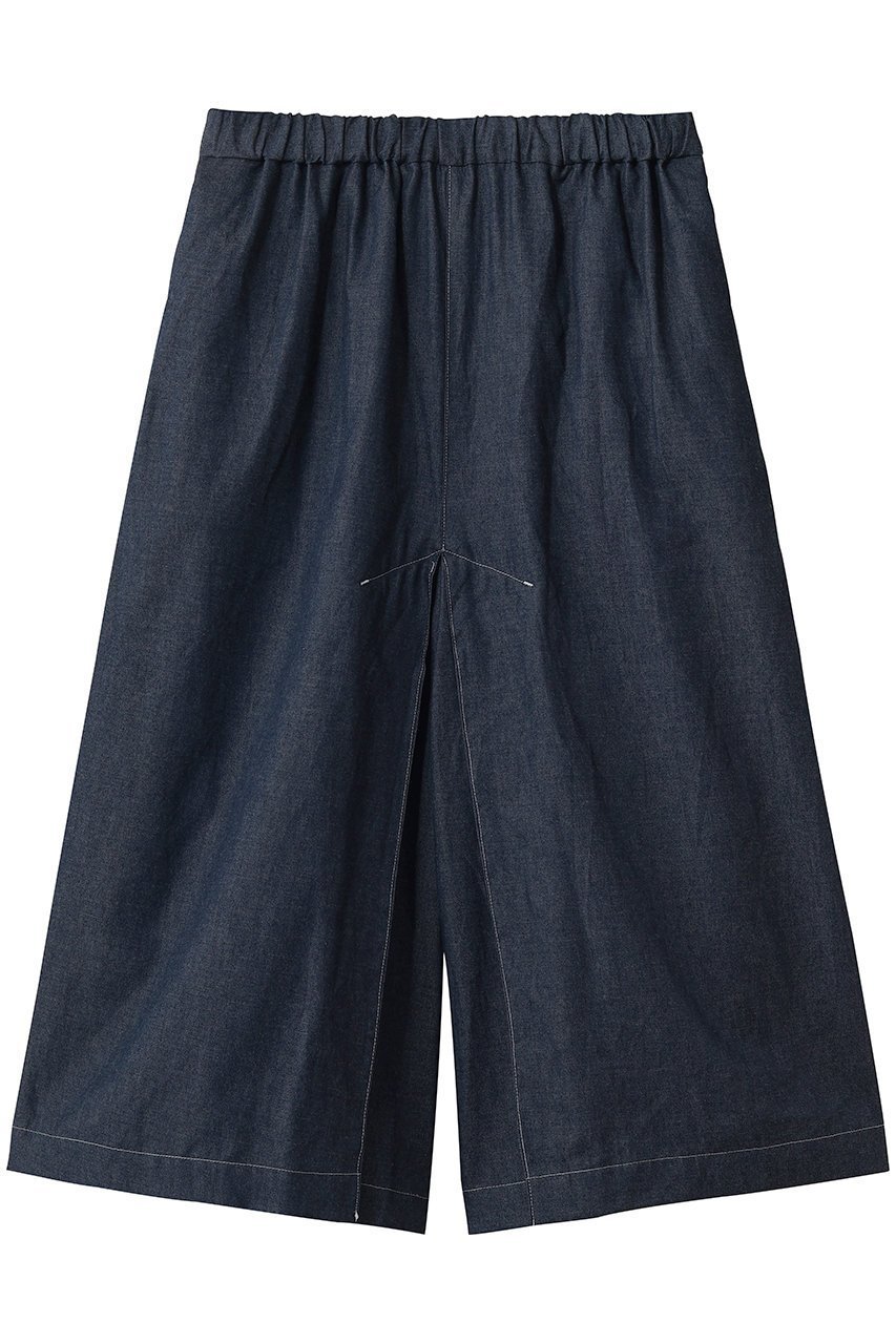 【ミディウミ/MidiUmi】のdenim culottes キュロット インテリア・キッズ・メンズ・レディースファッション・服の通販 founy(ファウニー) 　ファッション　Fashion　レディースファッション　Fashion for Women　スカート　Skirts　パンツ　Pants & Trousers　ショートパンツ・ハーフパンツ　High-Waisted & Relaxed Shorts　キュロット　Culottes, Wide Shorts　ショート　Short, Short Length　デニム　Denim, Jeans Material　フロント　Front, Front Design　ボックス　Boxy, Box Shape　新作・新入荷　New Arrivals / New In　navy|ID: prp329100004992333 ipo3291000000037387740