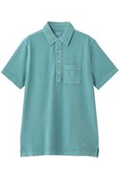 【ブルックス ブラザーズ/Brooks Brothers / MEN】の【MEN】コットンストレッチピケ GFロゴ ガーメントダイ ポロシャツ 大人の最旬トレンドファッション＆コーディネート founy(ファウニー) ファッション Fashion メンズファッション Fashion for Men トップス・カットソー Cut & Sew Tops メンズシャツ Shirts ポロシャツ / きれいめカジュアルスタイル Polo Shirts ショート Short, Short Length ストライプ Stripe, Striped Pattern スリーブ Sleeve, Long Sleeve / Short Sleeve ハーフ Half, Half-Length ポケット Pocket, Pocket Detail ポロシャツ Polo Shirt, Collared Tee ヴィンテージ Vintage Style 新作・新入荷 New Arrivals / New In |ID:prp329100004992335