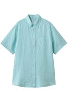 【ブルックス ブラザーズ/Brooks Brothers / MEN】の【MEN】アイリッシュリネン ショートスリーブ カジュアルシャツ Regular Fit 大人の最旬トレンドファッション＆コーディネート founy(ファウニー) ファッション Fashion メンズファッション Fashion for Men エレガント 上品 Elegant 吸水 Absorbent, Quick-Dry ショート Short, Short Length シンプル Simple, Minimal スタイリッシュ Stylish, Fashionable スリーブ Sleeve, Long Sleeve / Short Sleeve センター Center, Center Line ダウン Down, Puffer ネップ Nepp, Slub Yarn フィット Fit, Slim Fit プリーツ Pleats, Pleated ボックス Boxy, Box Shape ポケット Pocket, Pocket Detail 半袖 Short Sleeve, Half Sleeve リネン Linen, Linen Fabric レギュラー Regular, Standard Fit 新作・新入荷 New Arrivals / New In |ID:prp329100004992340