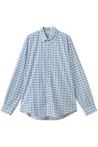 【フランク&アイリーン/Frank&Eileen / MEN】の【MEN】 FINBAR イタリアンリネン ブルークラブプリント シャツ ライトブルー|ID: prp329100004992344 ipo3291000000037387816