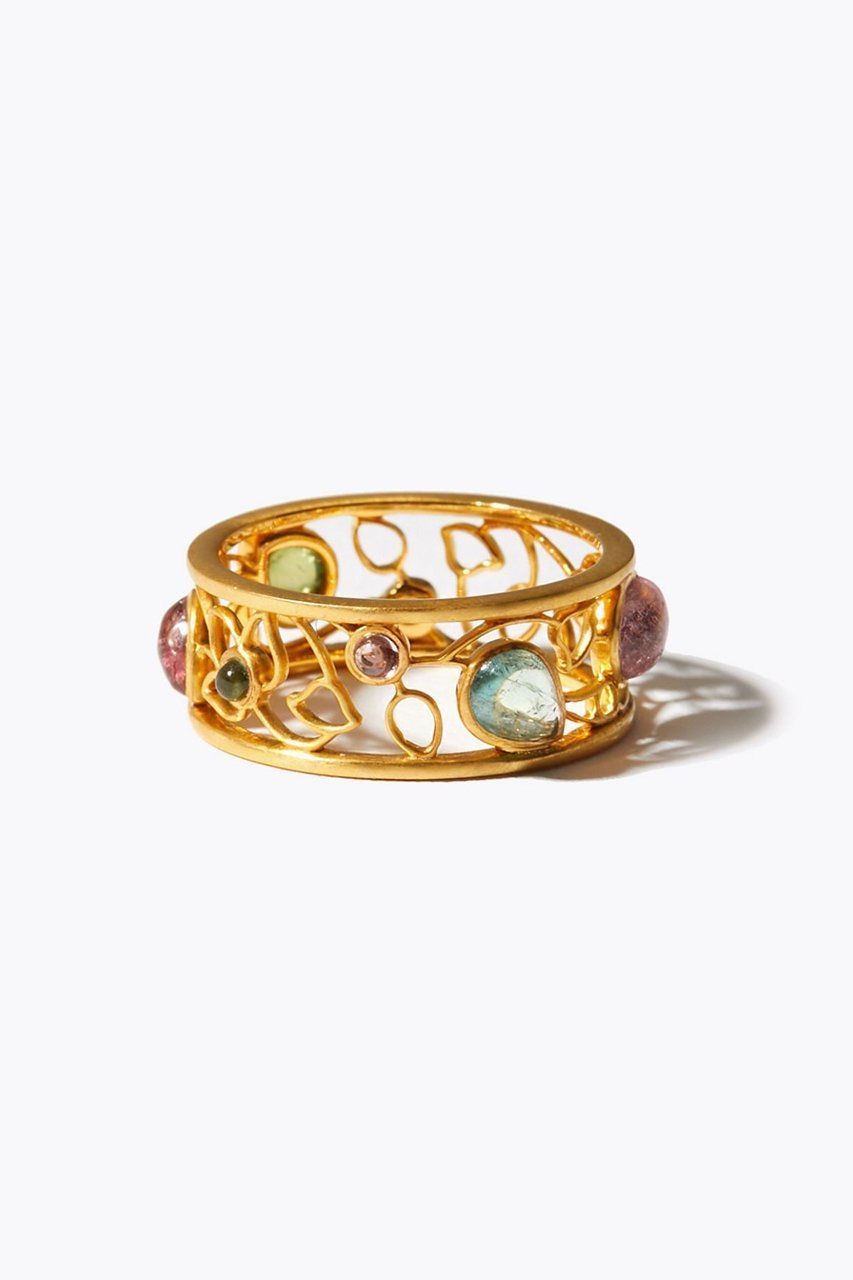【アルティーダ ウード/ARTIDA OUD】のeden トルマリン ボタニカル リング 大人の最旬トレンドファッション＆コーディネート founy(ファウニー) 　ファッション　Fashion　レディースファッション　Fashion for Women　ボタニカル　Botanical, Floral Pattern　新作・新入荷　New Arrivals / New In　透かし　Cut-Out, Lacework　other-5|ID: prp329100004992956 ipo3291000000037394638