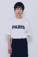 【プルミエ アロンディスモン/1er Arrondissement】のプリントTシャツ”PARIS” 大人の最旬トレンドファッション＆コーディネート founy(ファウニー) ファッション Fashion レディースファッション Fashion for Women トップス・カットソー Cut & Sew Tops シャツ・ブラウス・オフィスカジュアル Elegant Blouses & Button-Ups ロングTシャツ・Tシャツ Longline T-Shirts & Tees カットソー・ベーシックTシャツ Cut-and-Sewn Tops / Stretch Tees & Basics おすすめ Recommended / Our Picks インナー Innerwear ショート Short, Short Length ジャケット Jacket, Outerwear スリーブ Sleeve, Long Sleeve / Short Sleeve プリント Print, Printed Pattern モダン Modern, Contemporary |ID:prp329100004992962