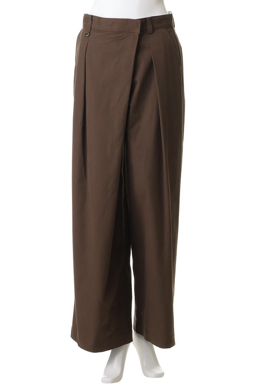 【マノフ/MANOF】のWRAP WIDE PANTS 大人の最旬トレンドファッション＆コーディネート founy(ファウニー) 　ファッション　Fashion　レディースファッション　Fashion for Women　パンツ　Pants & Trousers　おすすめ　Recommended / Our Picks　アシンメトリー　Asymmetrical Style　クロップド　Cropped, Short Length　シンプル　Simple, Minimal　フィット　Fit, Slim Fit　ラップ　Wrap, Wrap Design　ワイド　Wide, Wide Fit　エレガント 上品　Elegant　夏　Summer　新作・新入荷　New Arrivals / New In　other-2|ID: prp329100004992974 ipo3291000000037394767