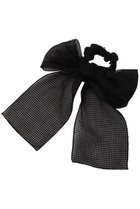 【トレス/TRESSE】のMesh Ribbon Chouchou ブラック|ID: prp329100004992976 ipo3291000000037394778