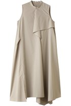 【ランバン オン ブルー/LANVIN en Bleu】のライトタフタアシンメトリーフレアワンピース ベージュ|ID: prp329100004992991 ipo3291000000037394887