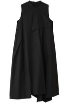 【ランバン オン ブルー/LANVIN en Bleu】のライトタフタアシンメトリーフレアワンピース ブラック|ID: prp329100004992991 ipo3291000000037394889