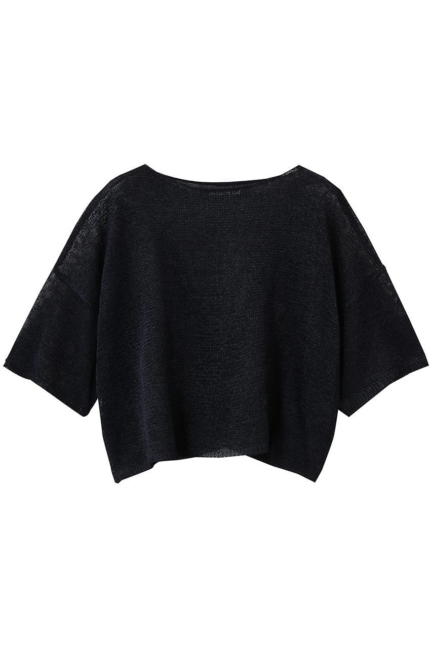 【ミズイロ インド/mizuiro ind】のcrew neck wide P/O プルオーバー インテリア・キッズ・メンズ・レディースファッション・服の通販 founy(ファウニー) 　ファッション　Fashion　レディースファッション　Fashion for Women　トップス・カットソー　Cut & Sew Tops　シャツ・ブラウス・オフィスカジュアル　Elegant Blouses & Button-Ups　カジュアルプルオーバー・ニットトップス　Pullovers & Knit Tops / Casual Pullovers　シアー　Sheer, See-Through　ショート　Short, Short Length　シンプル　Simple, Minimal　スリーブ　Sleeve, Long Sleeve / Short Sleeve　バランス　Balance, Style Balance　フォルム　Silhouette, Form　ワイド　Wide, Wide Fit　新作・新入荷　New Arrivals / New In　black|ID: prp329100004993001 ipo3291000000037394966