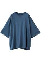 【ミズイロ インド/mizuiro ind】のcrew neck wide tunic チュニック blue|ID: prp329100004993002 ipo3291000000037394972