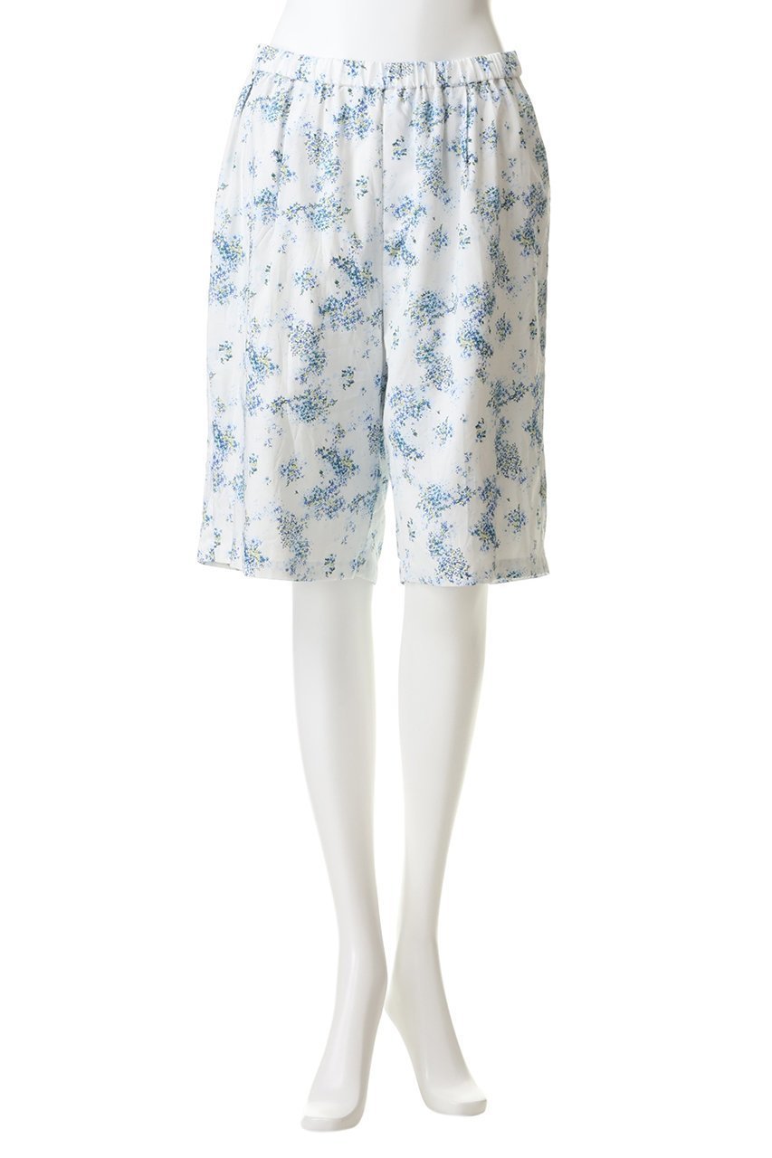 【ミズイロ インド/mizuiro ind】のprint half PT パンツ 大人の最旬トレンドファッション＆コーディネート founy(ファウニー) 　ファッション　Fashion　レディースファッション　Fashion for Women　パンツ　Pants & Trousers　ショートパンツ・ハーフパンツ　High-Waisted & Relaxed Shorts　おすすめ　Recommended / Our Picks　アウトドア　Outdoor Clothing　ショート　Short, Short Length　ハーフ　Half, Half-Length　フラワー　Flower, Floral　プリント　Print, Printed Pattern　リゾート　Resort, Vacation Style　新作・新入荷　New Arrivals / New In　other-2|ID: prp329100004993006 ipo3291000000037395002