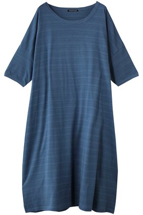 【ミズイロ インド/mizuiro ind】 crew neck wide OP ワンピース大人の最旬トレンドファッション＆コーディネート founy(ファウニー) ファッション Fashion レディースファッション Fashion for Women ワンピース Dresses チュニック Tunic Tops & Dresses インディゴ Indigo Denim チュニック Tunic, Long Top ビッグ Big, Oversized フォルム Silhouette, Form リラックス Relax, Relaxed Fit ロング Long, Long-Length ワイド Wide, Wide Fit 新作・新入荷 New Arrivals / New In |ID:prp329100004993021