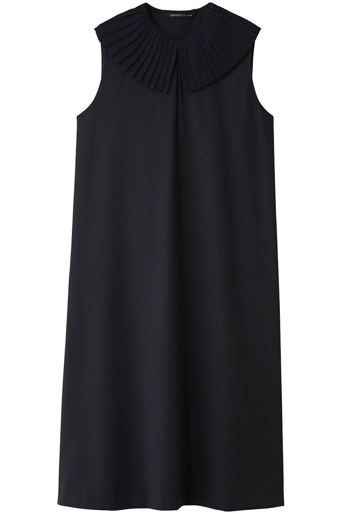 【ミズイロ インド/mizuiro ind】のpleats collar N/S OP ワンピース インテリア・キッズ・メンズ・レディースファッション・服の通販 founy(ファウニー) https://founy.com/ ファッション Fashion レディースファッション Fashion for Women ワンピース Dresses チュニック Tunic Tops & Dresses ストレッチ Stretch, Stretchy Fabric チュニック Tunic, Long Top ノースリーブ Sleeveless, No-Sleeve プリーツ Pleats, Pleated ロング Long, Long-Length エレガント 上品 Elegant 吸水 Absorbent, Quick-Dry 新作・新入荷 New Arrivals / New In |ID: prp329100004993023 ipo3291000000037395133