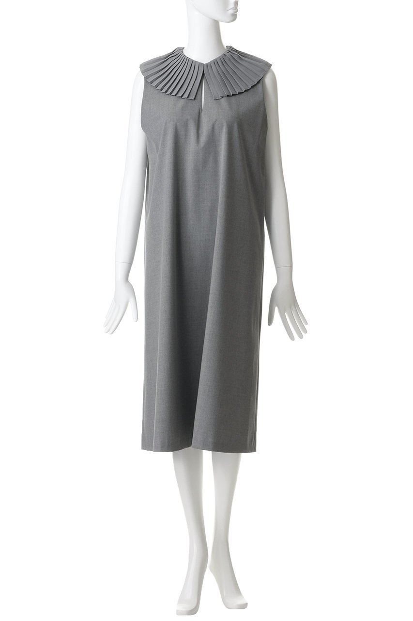 【ミズイロ インド/mizuiro ind】のpleats collar N/S OP ワンピース 大人の最旬トレンドファッション&コーディネート founy(ファウニー) ファッション Fashion レディースファッション Fashion for Women ワンピース Dresses チュニック Tunic Tops & Dresses ストレッチ Stretch, Stretchy Fabric チュニック Tunic, Long Top ノースリーブ Sleeveless, No-Sleeve プリーツ Pleats, Pleated ロング Long, Long-Length エレガント 上品 Elegant 吸水 Absorbent, Quick-Dry 新作・新入荷 New Arrivals / New In other-2|ID: prp329100004993023 ipo3291000000037395138