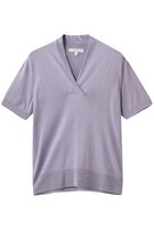 【ブルックス ブラザーズ/Brooks Brothers】のシルク/レーヨン ショールカラー ショートスリーブセーター 大人の最旬トレンドファッション＆コーディネート founy(ファウニー) ファッション Fashion レディースファッション Fashion for Women トップス・カットソー Cut & Sew Tops ニット Knit Tops & Sweaters カジュアルプルオーバー・ニットトップス Pullovers & Knit Tops / Casual Pullovers おすすめ Recommended / Our Picks なめらか Smooth, Silky Texture インナー Innerwear エレガント 上品 Elegant カッティング Cutting Detail ショート Short, Short Length ショール Shawl, Wrap シルク Silk, 100% Silk ジャケット Jacket, Outerwear スリーブ Sleeve, Long Sleeve / Short Sleeve セーター Sweater, Knitwear デコルテ Décolleté, Neckline 人気 Popular, Best Seller 夏 Summer 新作・新入荷 New Arrivals / New In 春 Spring S/S・春夏 SS, Spring/Summer, Warm Season thumbnail ライトパープル|ID: prp329100004993033 ipo3291000000037395206