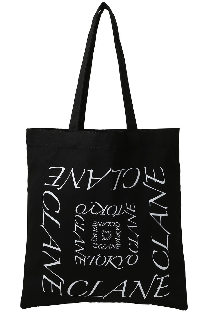【クラネ/CLANE】のGRAPHIC TOTE BAG インテリア・キッズ・メンズ・レディースファッション・服の通販 founy(ファウニー) 　ファッション　Fashion　レディースファッション　Fashion for Women　バッグ　Bags　グラフィック　Graphic, Graphic Design　プリント　Print, Printed Pattern　新作・新入荷　New Arrivals / New In　旅行　Travel　BLACK|ID: prp329100004993040 ipo3291000000037395264