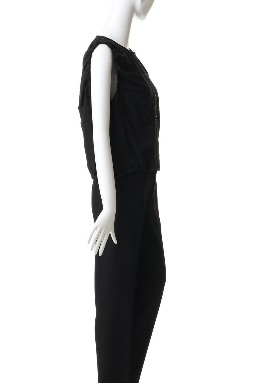 【ミディウミソリッド/MIDIUMISOLID】のpoplin volume vest ベスト 大人の最旬トレンドファッション＆コーディネート founy(ファウニー) 　ファッション　Fashion　レディースファッション　Fashion for Women　トップス・カットソー　Cut & Sew Tops　ニット　Knit Tops & Sweaters　ベスト&ジレ / 重ね着スタイル　Vests & Gilets　カジュアルプルオーバー・ニットトップス　Pullovers & Knit Tops / Casual Pullovers　おすすめ　Recommended / Our Picks　とろみ　Fluid, Flowy Fabric　ギャザー　Gathered, Ruffled　ショート　Short, Short Length　ドローストリング　Drawstring, Pull Cord　バランス　Balance, Style Balance　ブラウジング　Blouson Silhouette, Cinched Waist　ベスト　Vest, Waistcoat　新作・新入荷　New Arrivals / New In　other-3|ID: prp329100004993043 ipo3291000000037395292