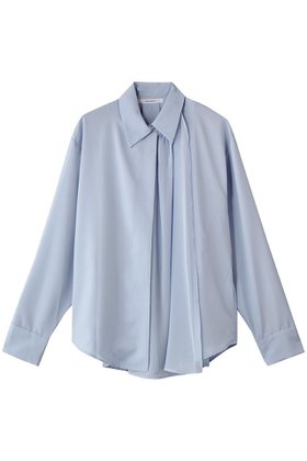 【ミディウミソリッド/MIDIUMISOLID】のsheer layered shirt シャツ 大人の最旬トレンドファッション＆コーディネート founy(ファウニー) ファッション Fashion レディースファッション Fashion for Women トップス・カットソー Cut & Sew Tops シャツ・ブラウス・オフィスカジュアル Elegant Blouses & Button-Ups アシンメトリー Asymmetrical Style インナー Innerwear シアー Sheer, See-Through シンプル Simple, Minimal スリーブ Sleeve, Long Sleeve / Short Sleeve パーティ Party, Party Style ロング Long, Long-Length 新作・新入荷 New Arrivals / New In |ID:prp329100004993047