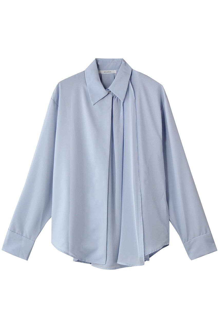 【ミディウミソリッド/MIDIUMISOLID】のsheer layered shirt シャツ 大人の最旬トレンドファッション＆コーディネート founy(ファウニー) 　ファッション　Fashion　レディースファッション　Fashion for Women　トップス・カットソー　Cut & Sew Tops　シャツ・ブラウス・オフィスカジュアル　Elegant Blouses & Button-Ups　アシンメトリー　Asymmetrical Style　インナー　Innerwear　シアー　Sheer, See-Through　シンプル　Simple, Minimal　スリーブ　Sleeve, Long Sleeve / Short Sleeve　パーティ　Party, Party Style　ロング　Long, Long-Length　新作・新入荷　New Arrivals / New In　 other-1|ID: prp329100004993047 ipo3291000000037395324