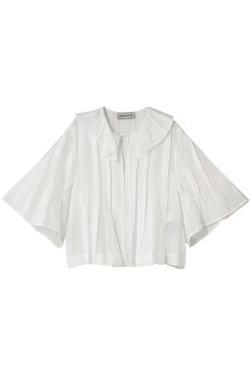 【デパリエ/DEPAREILLE】のラミープリーツショートスリーブブラウス 大人の最旬トレンドファッション＆コーディネート founy(ファウニー) ファッション Fashion レディースファッション Fashion for Women トップス・カットソー Cut & Sew Tops シャツ・ブラウス・オフィスカジュアル Elegant Blouses & Button-Ups おすすめ Recommended / Our Picks ショート Short, Short Length スリーブ Sleeve, Long Sleeve / Short Sleeve デニム Denim, Jeans Material フレア Flare, Flared プリーツ Pleats, Pleated リネン Linen, Linen Fabric ワイド Wide, Wide Fit 今季 This Season, Current Season 夏 Summer 新作・新入荷 New Arrivals / New In |ID:prp329100004993061