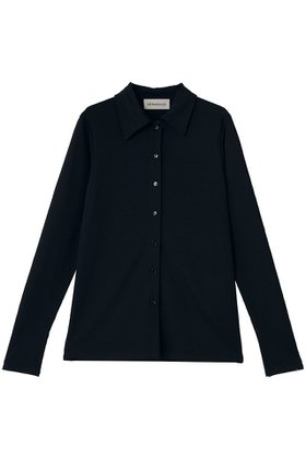 【デパリエ/DEPAREILLE】のトリアセテートジャージーシャツ 大人の最旬トレンドファッション＆コーディネート founy(ファウニー) ファッション Fashion レディースファッション Fashion for Women トップス・カットソー Cut & Sew Tops シャツ・ブラウス・オフィスカジュアル Elegant Blouses & Button-Ups スリーブ Sleeve, Long Sleeve / Short Sleeve デスク Desk, Work Desk フィット Fit, Slim Fit ロング Long, Long-Length ワーク Workwear, Utility Style エレガント 上品 Elegant 新作・新入荷 New Arrivals / New In |ID:prp329100004993064