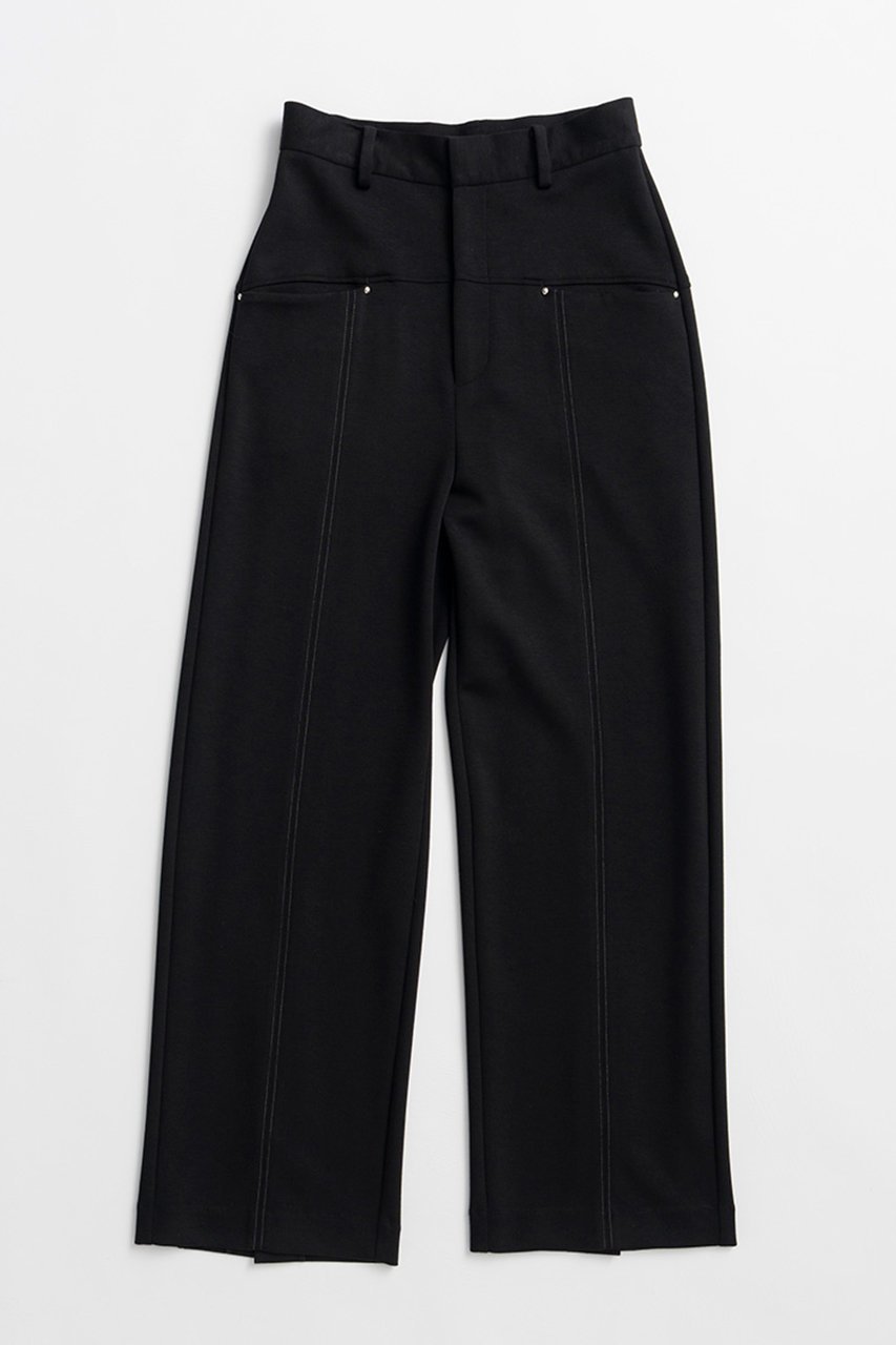 【プランク プロジェクト/PRANK PROJECT】のバックスリットスリムパンツ / Back Slit Slim Pants 大人の最旬トレンドファッション＆コーディネート founy(ファウニー) 　ファッション　Fashion　レディースファッション　Fashion for Women　パンツ　Pants & Trousers　バッグ　Bags　おすすめ　Recommended / Our Picks　ストレッチ　Stretch, Stretchy Fabric　スリット　Slit, Slit Detail　センター　Center, Center Line　ポケット　Pocket, Pocket Detail　新作・新入荷　New Arrivals / New In　 other-1|ID: prp329100004993065 ipo3291000000037395468