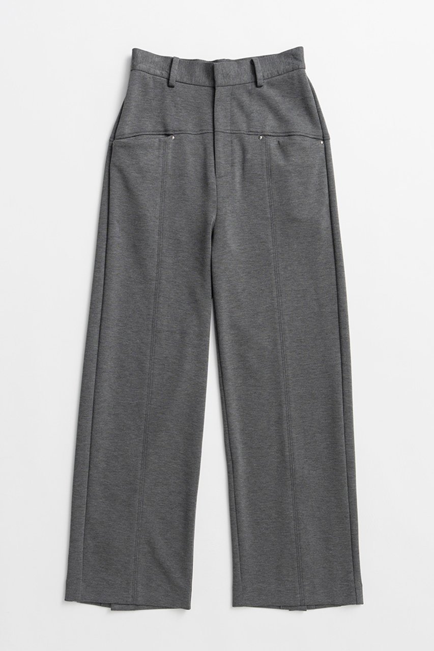 【プランク プロジェクト/PRANK PROJECT】のバックスリットスリムパンツ / Back Slit Slim Pants インテリア・キッズ・メンズ・レディースファッション・服の通販 founy(ファウニー) 　ファッション　Fashion　レディースファッション　Fashion for Women　パンツ　Pants & Trousers　バッグ　Bags　おすすめ　Recommended / Our Picks　ストレッチ　Stretch, Stretchy Fabric　スリット　Slit, Slit Detail　センター　Center, Center Line　ポケット　Pocket, Pocket Detail　新作・新入荷　New Arrivals / New In　GRY(グレー)|ID: prp329100004993065 ipo3291000000037395470