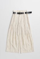 【プランク プロジェクト/PRANK PROJECT】のダブルベルトタックワイドパンツ / Double Belt Tuck Wide Pants WHT(ホワイト)|ID: prp329100004993066 ipo3291000000037395478