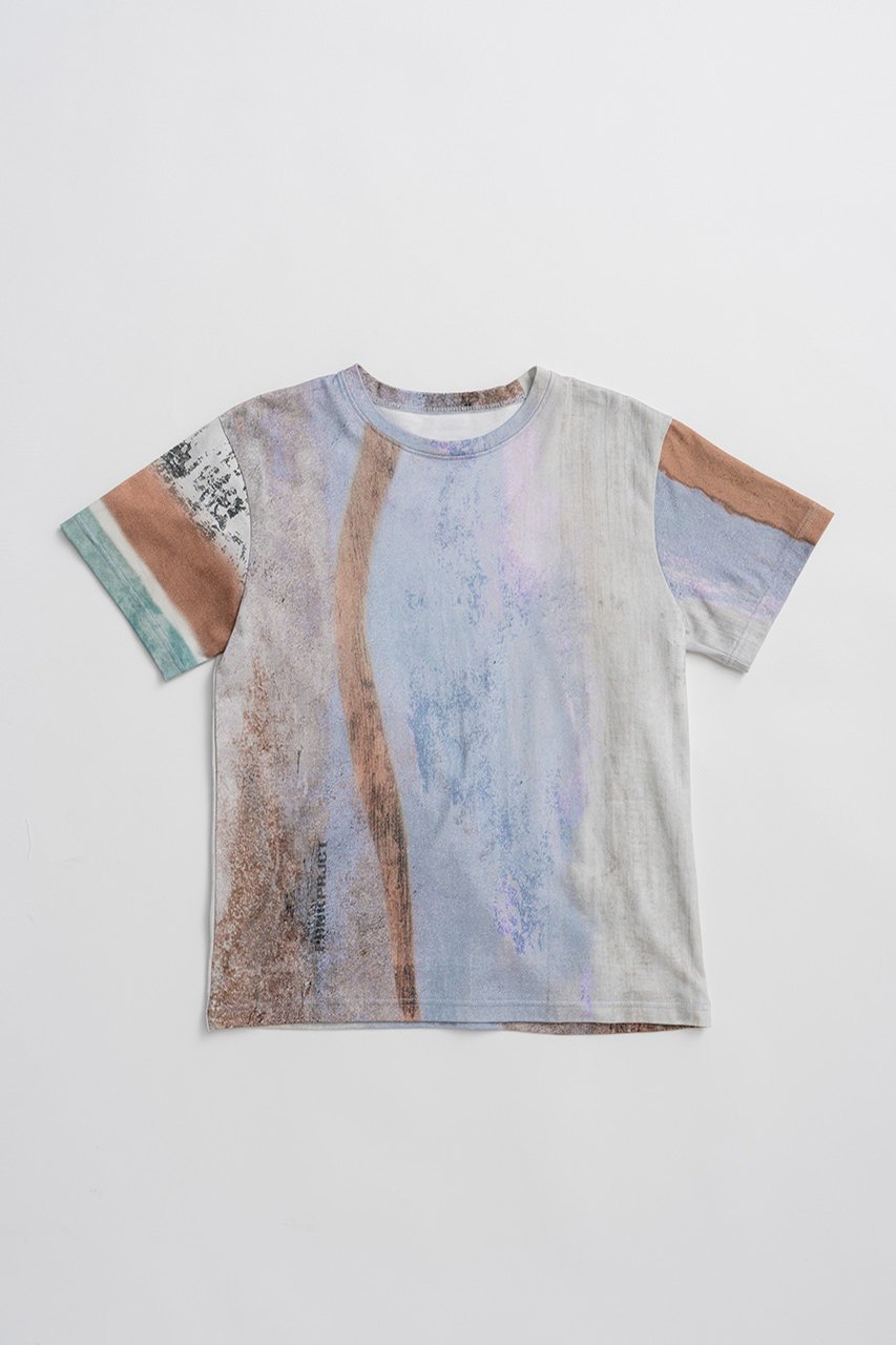 【プランク プロジェクト/PRANK PROJECT】のMINERAL PRINT TEE インテリア・キッズ・メンズ・レディースファッション・服の通販 founy(ファウニー) 　ファッション　Fashion　レディースファッション　Fashion for Women　トップス・カットソー　Cut & Sew Tops　シャツ・ブラウス・オフィスカジュアル　Elegant Blouses & Button-Ups　ロングTシャツ・Tシャツ　Longline T-Shirts & Tees　カットソー・ベーシックTシャツ　Cut-and-Sewn Tops / Stretch Tees & Basics　カットソー　Cut and Sewn Top　ショート　Short, Short Length　シンプル　Simple, Minimal　スリーブ　Sleeve, Long Sleeve / Short Sleeve　プリント　Print, Printed Pattern　新作・新入荷　New Arrivals / New In　BLU(ブルー)|ID: prp329100004993068 ipo3291000000037395492