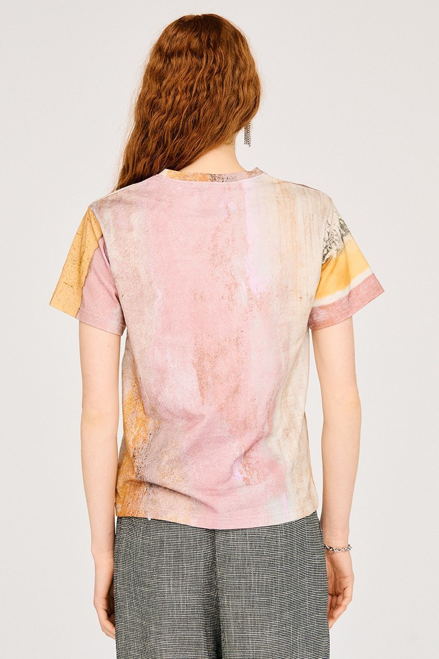 【プランク プロジェクト/PRANK PROJECT】のMINERAL PRINT TEE 大人の最旬トレンドファッション＆コーディネート founy(ファウニー) 　ファッション　Fashion　レディースファッション　Fashion for Women　トップス・カットソー　Cut & Sew Tops　シャツ・ブラウス・オフィスカジュアル　Elegant Blouses & Button-Ups　ロングTシャツ・Tシャツ　Longline T-Shirts & Tees　カットソー・ベーシックTシャツ　Cut-and-Sewn Tops / Stretch Tees & Basics　カットソー　Cut and Sewn Top　ショート　Short, Short Length　シンプル　Simple, Minimal　スリーブ　Sleeve, Long Sleeve / Short Sleeve　プリント　Print, Printed Pattern　新作・新入荷　New Arrivals / New In　other-6|ID: prp329100004993068 ipo3291000000037395498