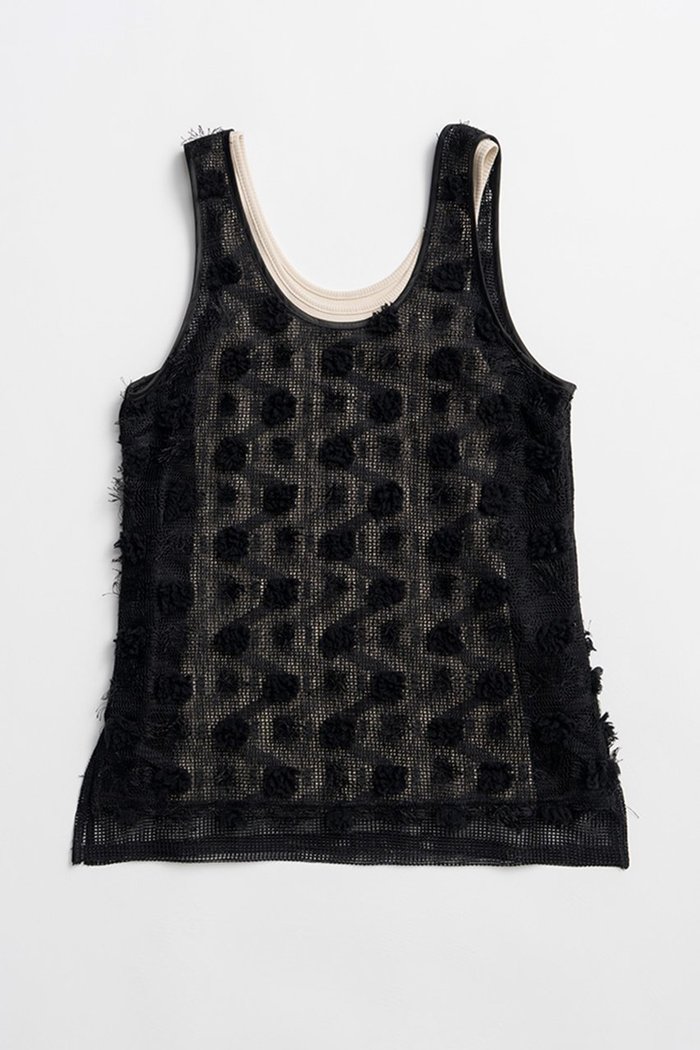 【プランク プロジェクト/PRANK PROJECT】のフラワーメッシュレイヤータンク / Flower Mesh Layer Tank インテリア・キッズ・メンズ・レディースファッション・服の通販 founy(ファウニー) https://founy.com/ ファッション Fashion レディースファッション Fashion for Women トップス・カットソー Cut & Sew Tops キャミソール&ノースリーブ Camisoles & Sleeveless Tops シャツ・ブラウス・オフィスカジュアル Elegant Blouses & Button-Ups ロングTシャツ・Tシャツ Longline T-Shirts & Tees カットソー・ベーシックTシャツ Cut-and-Sewn Tops / Stretch Tees & Basics おすすめ Recommended / Our Picks インナー Innerwear キャミソール Camisole, Spaghetti Strap Top シンプル Simple, Minimal セットアップ Set-Up, Coordinated Outfit タンク Tank Top, Sleeveless Top バランス Balance, Style Balance 新作・新入荷 New Arrivals / New In |ID: prp329100004993071 ipo3291000000037395517
