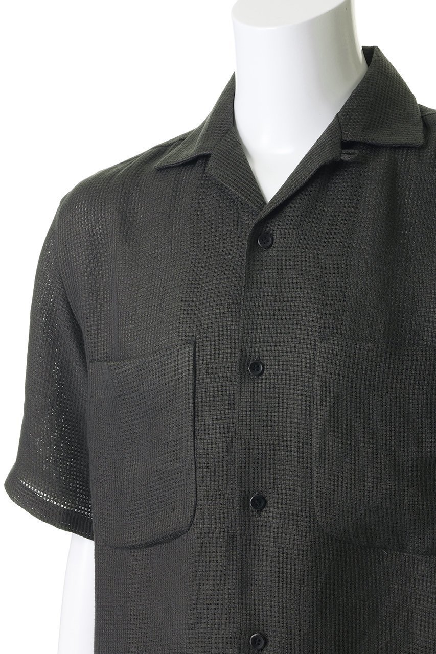 【セブン バイ セブン/SEVEN BY SEVEN / MEN】の【MEN】OPEN COLLAR シャツ ショートスリーブ 大人の最旬トレンドファッション＆コーディネート founy(ファウニー) 　ファッション　Fashion　メンズファッション　Fashion for Men　ショート　Short, Short Length　スラックス　Slacks, Dress Pants　スリーブ　Sleeve, Long Sleeve / Short Sleeve　デニム　Denim, Jeans Material　リネン　Linen, Linen Fabric　リラックス　Relax, Relaxed Fit　エレガント 上品　Elegant　夏　Summer　新作・新入荷　New Arrivals / New In　other-5|ID: prp329100004993090 ipo3291000000037395784