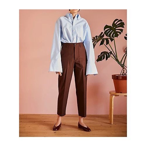 【シンゾーン/Shinzone】のベイカーパンツ インテリア・キッズ・メンズ・レディースファッション・服の通販 founy(ファニー) 　ファッション　Fashion　レディースファッション　Fashion for Women　パンツ　Pants & Trousers　センター　Center, Center Line　バランス　Balance, Style Balance　ポケット　Pocket, Pocket Detail　ミリタリー　Military, Army Style　人気　Popular, Best Seller　洗える　Machine Washable　ブラウン|ID: prp329100000019923 ipo3291000000033141297