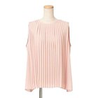 【フェリース ルネス/Feliz Lunes】のプリーツノースリブラウス ピンク|ID: prp329100000020027 ipo3291000000036649892