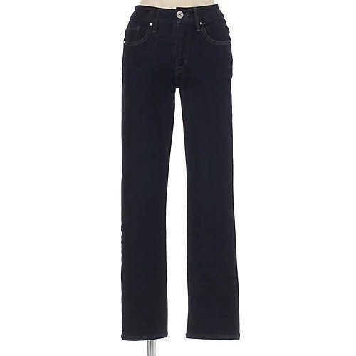 【地曳いく子/Jibiki Ikuko】の【別注】ニューストレートデニム インテリア・キッズ・メンズ・レディースファッション・服の通販 founy(ファニー) https://founy.com/ ファッション Fashion レディースファッション Fashion for Women ストレッチ Stretch, Stretchy Fabric ストレート Straight, Straight Cut デニム Denim, Jeans Material フィット Fit, Slim Fit 別注 Limited Edition, Custom Order |ID: prp329100000020638 ipo3291000000030966371