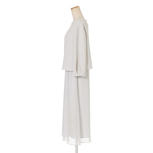 【イーバイエクラ/E by eclat】のセットアップワンピース 人気、トレンドファッション・服の通販 founy(ファニー) 　ファッション　Fashion　レディースファッション　Fashion for Women　ワンピース　Dresses　とろみ　Fluid, Flowy Fabric　インナー　Innerwear　シフォン　Chiffon, Lightweight Fabric　セットアップ　Set-Up, Coordinated Outfit　ドレス　Dress, One-Piece　ラップ　Wrap, Wrap Design　エレガント 上品　Elegant　洗える　Machine Washable　other-2|ID: prp329100000021389 ipo3291000000031306040