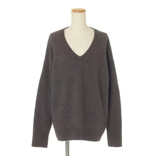 【エクラ/eclat】のフォックス混Vネックプルオーバー インテリア・キッズ・メンズ・レディースファッション・服の通販 founy(ファニー) 　ファッション　Fashion　レディースファッション　Fashion for Women　トップス・カットソー　Cut & Sew Tops　カジュアルプルオーバー・ニットトップス　Pullovers & Knit Tops / Casual Pullovers　Vネックトップス　V-Neck Tops / V-Cut Neckline Shirts　セットアップ　Set-Up, Coordinated Outfit　フェミニン　Feminine, Girly　フォックス　Fox, Fox Fur　リラックス　Relax, Relaxed Fit　エレガント 上品　Elegant　別注　Limited Edition, Custom Order　ブラウン(コーヒーブラウン)|ID: prp329100000025422 ipo3291000000000059554