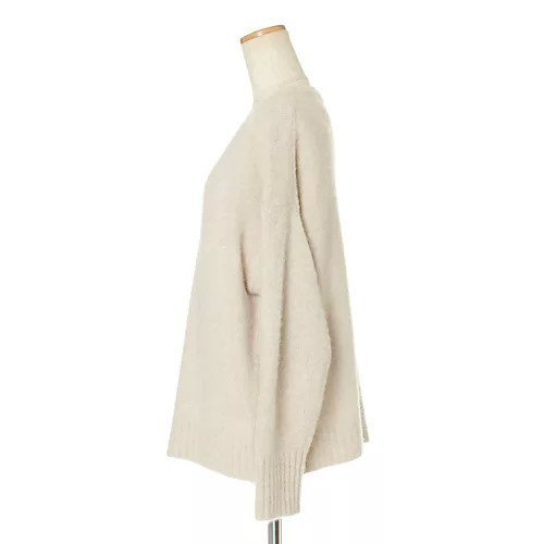 【エクラ/eclat】のフォックス混Vネックプルオーバー 人気、トレンドファッション・服の通販 founy(ファニー) 　ファッション　Fashion　レディースファッション　Fashion for Women　トップス・カットソー　Cut & Sew Tops　カジュアルプルオーバー・ニットトップス　Pullovers & Knit Tops / Casual Pullovers　Vネックトップス　V-Neck Tops / V-Cut Neckline Shirts　セットアップ　Set-Up, Coordinated Outfit　フェミニン　Feminine, Girly　フォックス　Fox, Fox Fur　リラックス　Relax, Relaxed Fit　エレガント 上品　Elegant　別注　Limited Edition, Custom Order　other-2|ID: prp329100000025422 ipo3291000000031305411