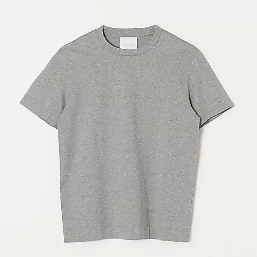 【スローン/SLOANE】のコットンTシャツ インテリア・キッズ・メンズ・レディースファッション・服の通販 founy(ファニー) 　ファッション　Fashion　レディースファッション　Fashion for Women　トップス・カットソー　Cut & Sew Tops　シャツ・ブラウス・オフィスカジュアル　Elegant Blouses & Button-Ups　ロングTシャツ・Tシャツ　Longline T-Shirts & Tees　バランス　Balance, Style Balance　エレガント 上品　Elegant　洗える　Machine Washable　【別注】ヘザーグレー|ID: prp329100000028019 ipo3291000000035912706