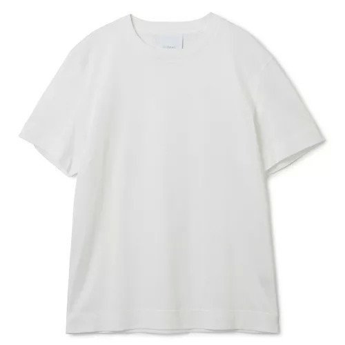 【スローン/SLOANE】のコットンTシャツ インテリア・キッズ・メンズ・レディースファッション・服の通販 founy(ファニー) 　ファッション　Fashion　レディースファッション　Fashion for Women　トップス・カットソー　Cut & Sew Tops　シャツ・ブラウス・オフィスカジュアル　Elegant Blouses & Button-Ups　ロングTシャツ・Tシャツ　Longline T-Shirts & Tees　バランス　Balance, Style Balance　エレガント 上品　Elegant　洗える　Machine Washable　ホワイト|ID: prp329100000028019 ipo3291000000036695253